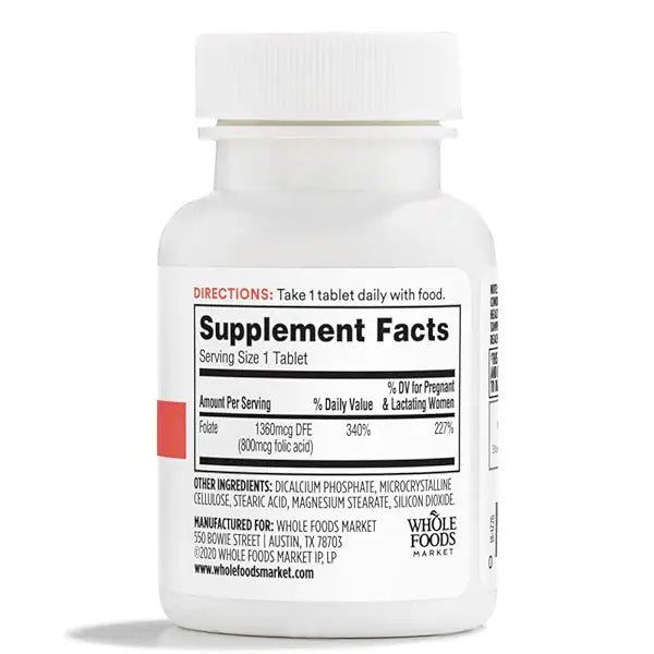 SDNE FOLIC ACID TB 800MCG 250