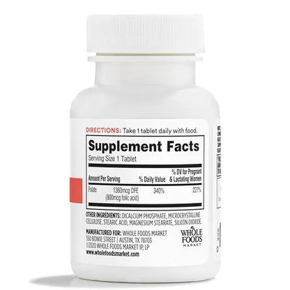 SDNE FOLIC ACID TB 800MCG 250