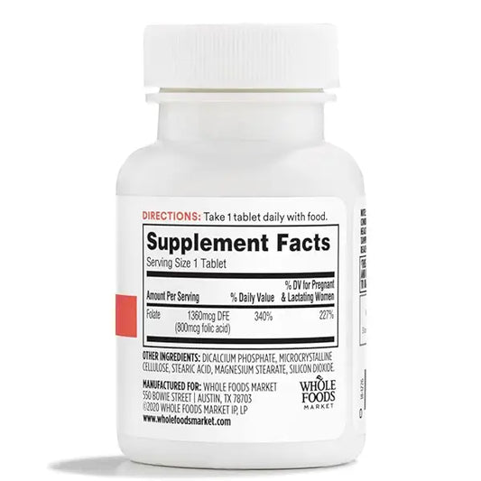 SDNE FOLIC ACID TB 800MCG 250