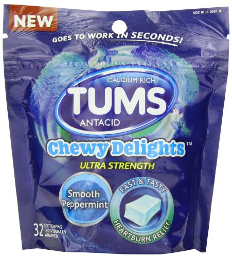 TUMS MINT REGULAR CHEWTAB 150CT