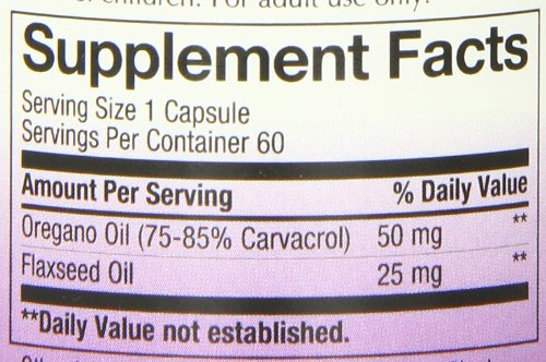 NATURE'S WAY OREGANO OIL EXTRACT