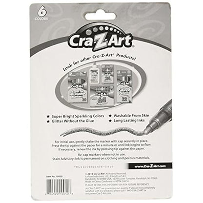 Cra-Z-Art Glitter Colored Pencils, 8 Count