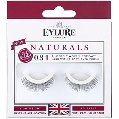 EY LASHES PRE-GLUED NATRL N031
