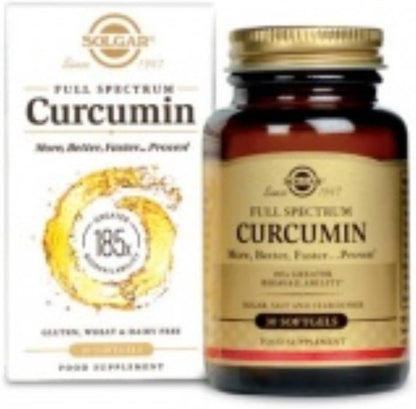 SOLGAR CURCUMIN,FULL SPECTRUM