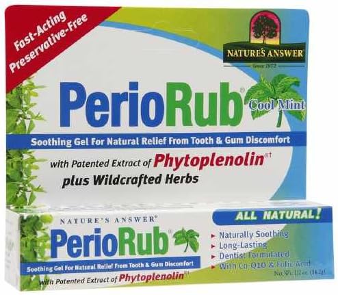 NATURE'S ANSWER PERIORUB TOPCL ANALGESIC
