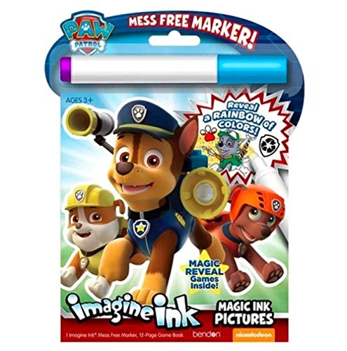 Bendon Imagine Ink Magic Ink Coloring Book - Paw Patrol