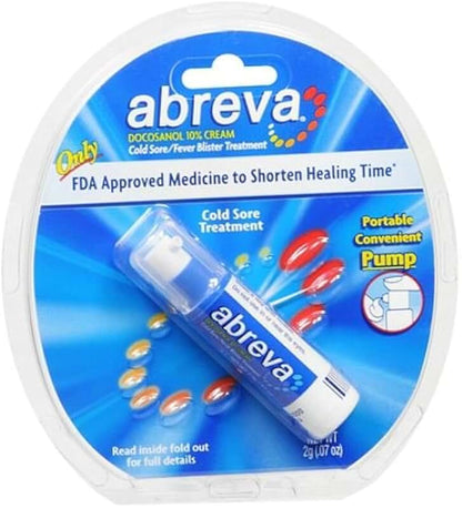 ABREVA CR 10% 2GM C/SOR FVR BLSTR
