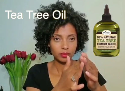 Difeel Premium Natural Hair Tea Tree Oil, 2.5 oz
