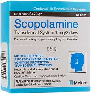TRANSDERM SCOP AP 1MG/72HR 10