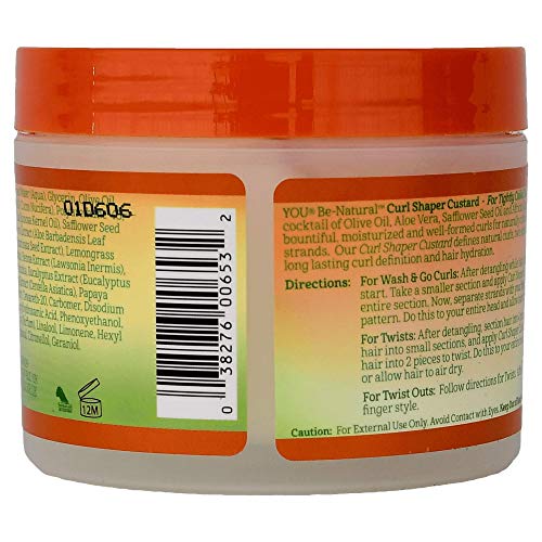 YOU BE-NATURAL CURL CUSTARD 9.5
