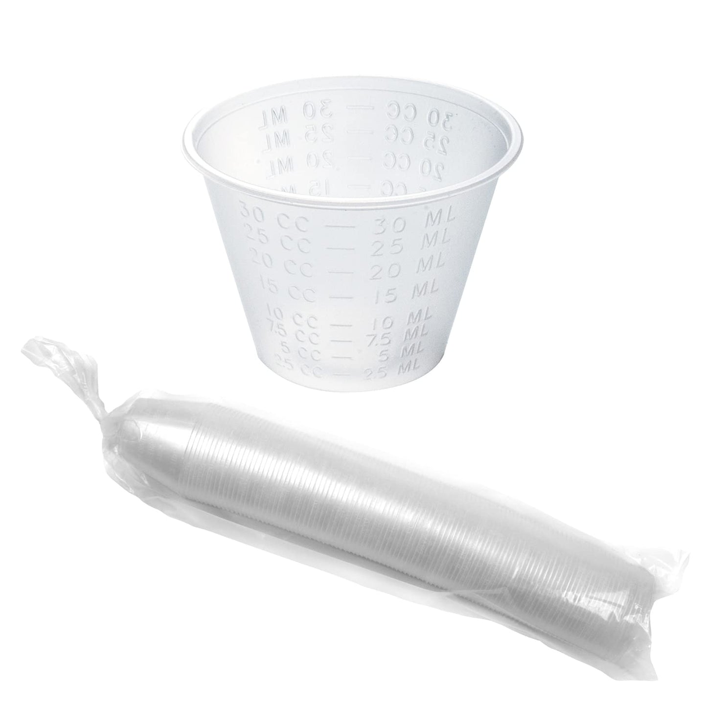MEDICINE CUP 1OZ GRAD PLST 10