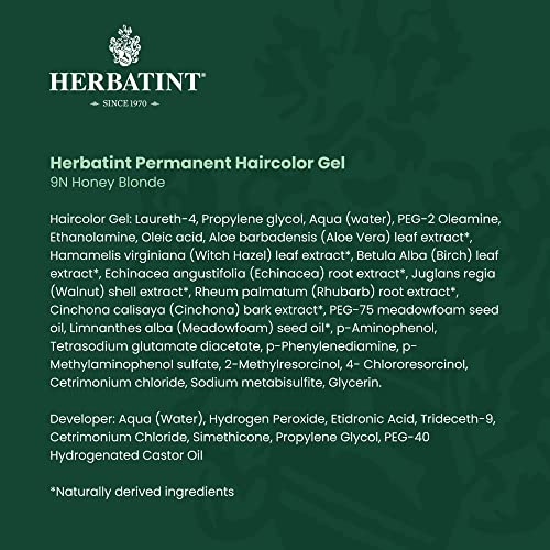 HERBATINT HAIR COLOR,9N,HNY BLONDE