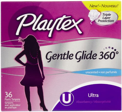 PLAYTEX TAMPON GENTL GLIDE REG UNS 20CT