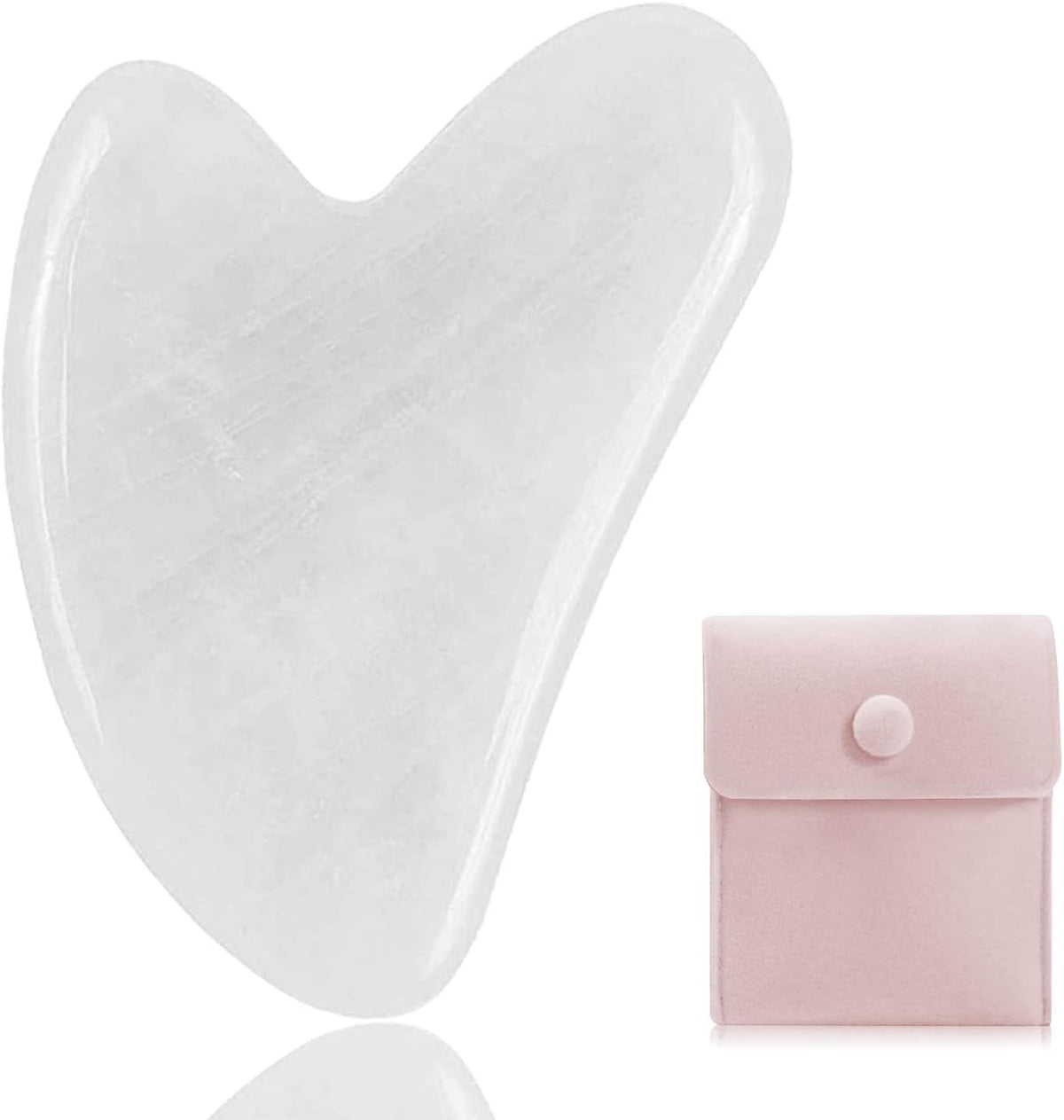 SJ Spa Jade Stone Gua Sha Facial Massage Tool