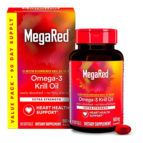 MEGARED OMEGA-3 KRILL OIL 500MG SGC 40CT