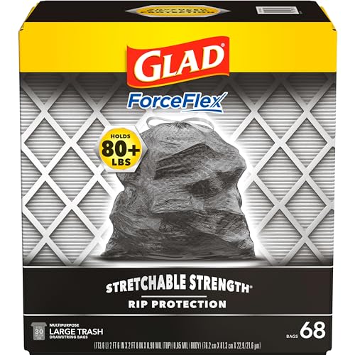 BAG GLAD TRASH DSTR BG 30GAL 4X28
