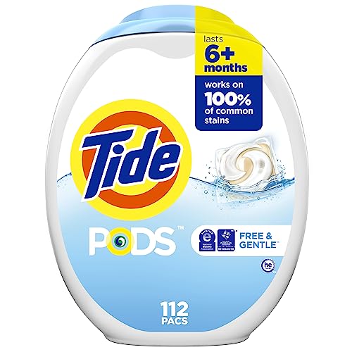 TIDE LDRY DTRGT FRE GNTL PODS 112CT DS