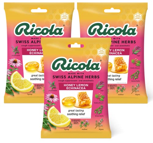 RICOLA DUAL ACTION HONEY LEMON 19CT