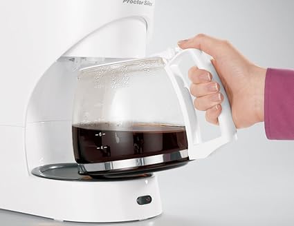 Proctor Silex® 12 Cup Coffeemaker, WHITE, 43501Y
