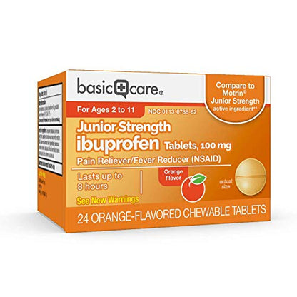 GNP IBUPROFEN JUNIOR ORANGE TAB 24CT