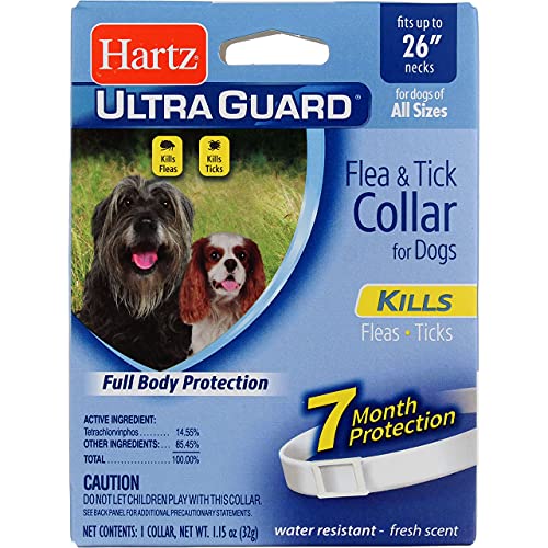 Hartz UltraGuard Plus Flea & Tick Collar for Dogs and Puppies