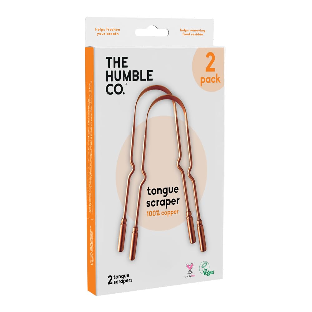 THE HUMBLE CO. TONGUE SCRAPER,STEEL