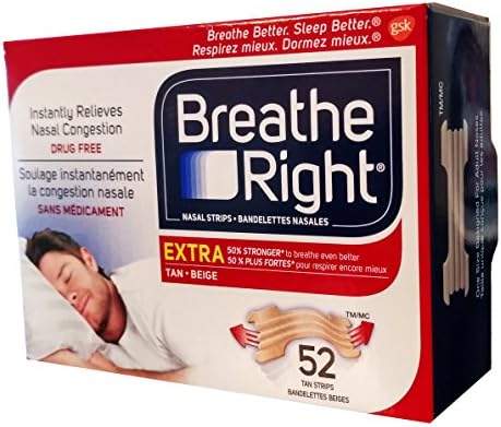 BREATHE RIGHT EXTRA TAN STRIP 26CT
