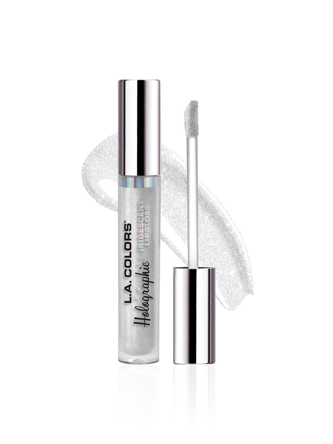 L.A. Colors Holographic Iridescent Lipgloss - Diamond Lite, 0.14 oz