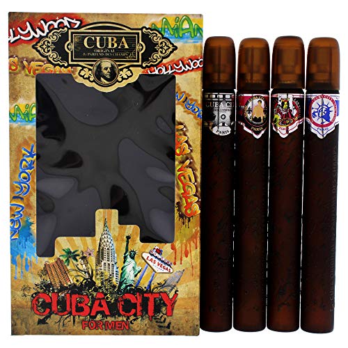 CUBA COFFRET CIGARS SE 4PC MENS