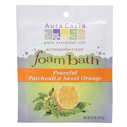 AURA CACIA FOAM BATH,PATCHOULI&ORNG