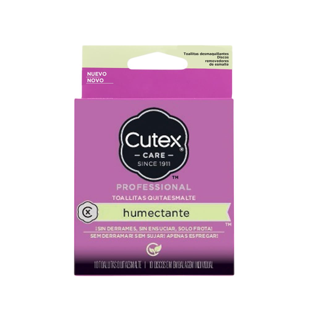 Cutex Swipe and Go Nail Polish Remover Pads, 10 count