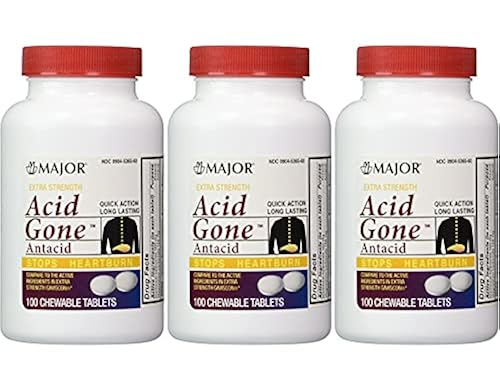 ACID GONE X/S ANTACID TABLET 100CT MAJ