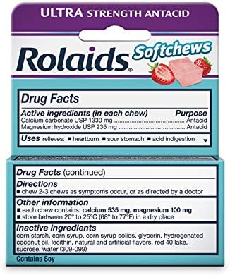 ROLAIDS HTBN CW 1000-200-40MG 60