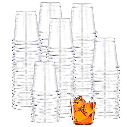 SENSATIONS 2 oz Plastic Shot Glasses - Assorted Colors, 16 count
