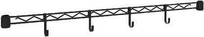 HANG RAIL 36" SSTEEL 4 CT DS