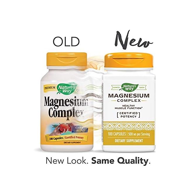 NATURE'S WAY MAGNESIUM,500 MG