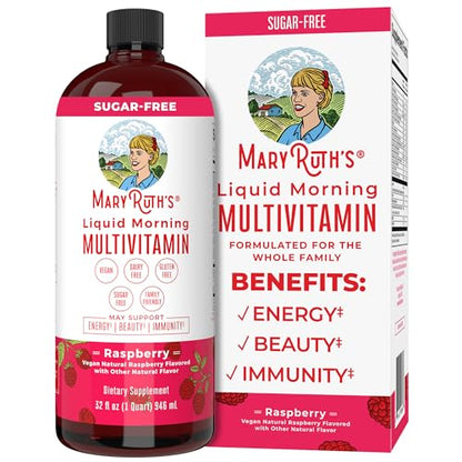 MARY RUTH'S MULTI VIT,LQ MORN,RASP