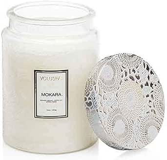 Voluspa Mokara 18oz Large Glass Jar Candle