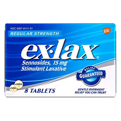 EX-LAX TB 15MG 8