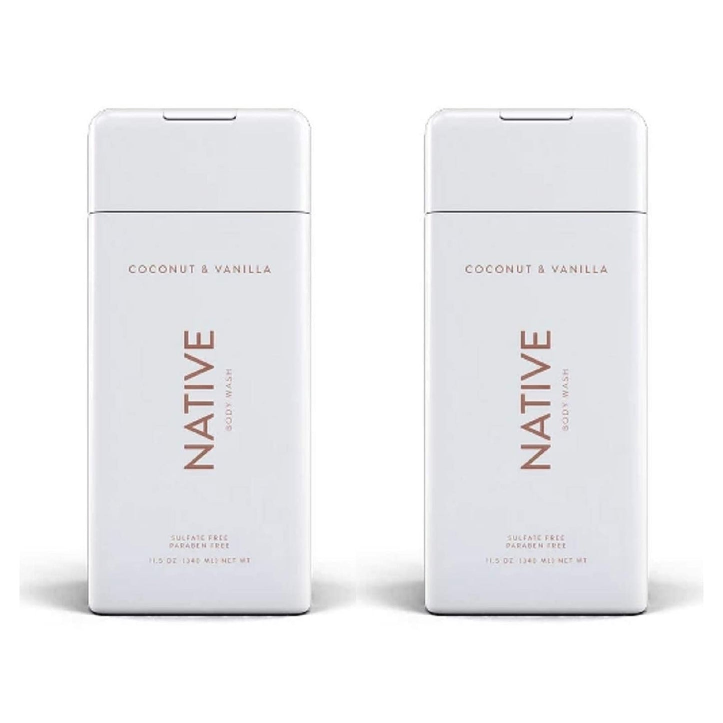 Native Mini Coconut & Vanilla Body Wash, 3 oz