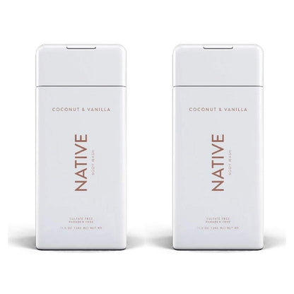 Native Mini Coconut & Vanilla Body Wash, 3 oz