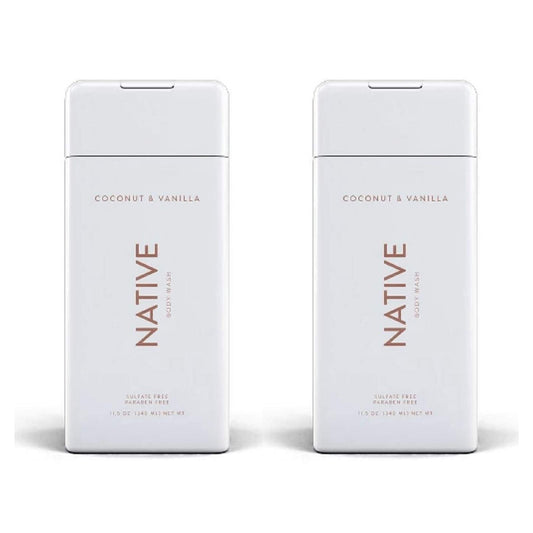 Native Mini Coconut & Vanilla Body Wash, 3 oz