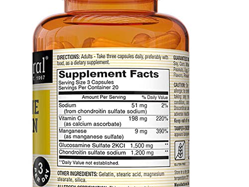 GLUCOSAM/CHOND CP 500-400MG 210