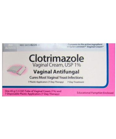 CLOTRIMAZOLE 1% VAGINAL CRM 45 GM