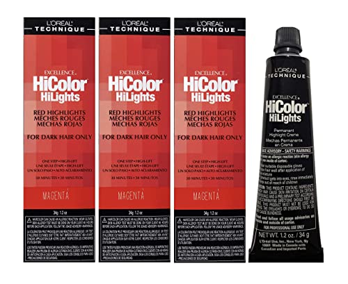 Loreal Excel Hicolor Hilights Magenta 1.2oz