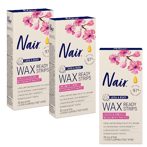 NAIR WAX READY-STRPS KT FCS SM/MD
