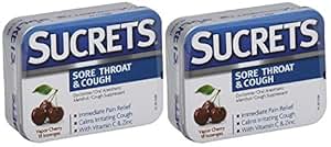 SUCRETS LOZENGE BOX VAPOR CHERRY 18CT