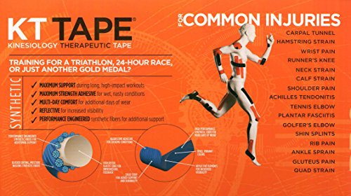 KT TAPE ELASTIC SPRTS GNTL 10IN STP 20CT