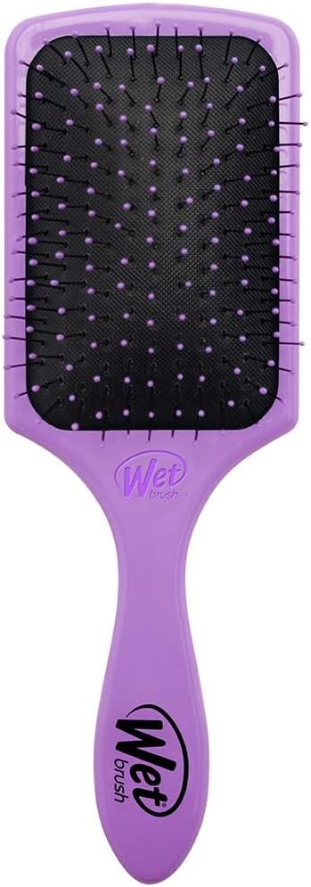 Wet Brush Paddle Detangler Hair Brush - Frost Purple