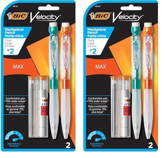 BiC Velocity Mechanical Pencil, 2 count